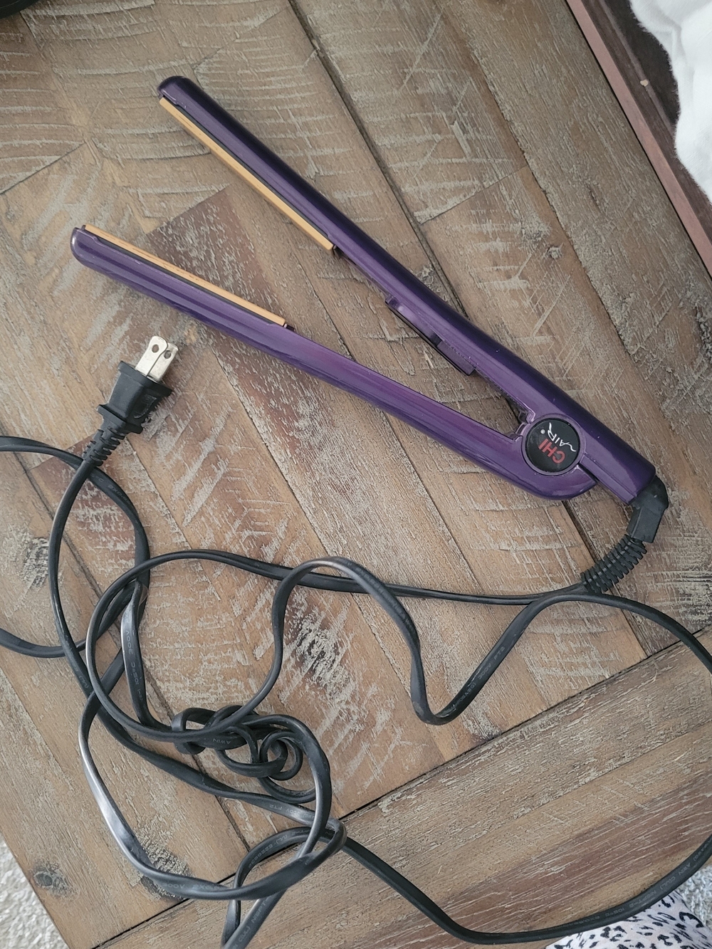 CHI 1" Purple Hair Flat Iron - Professional Straightening